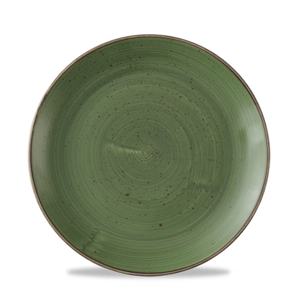 Stonecast Sorrel Green Evolve Coupe Plate 8.67" Box 12