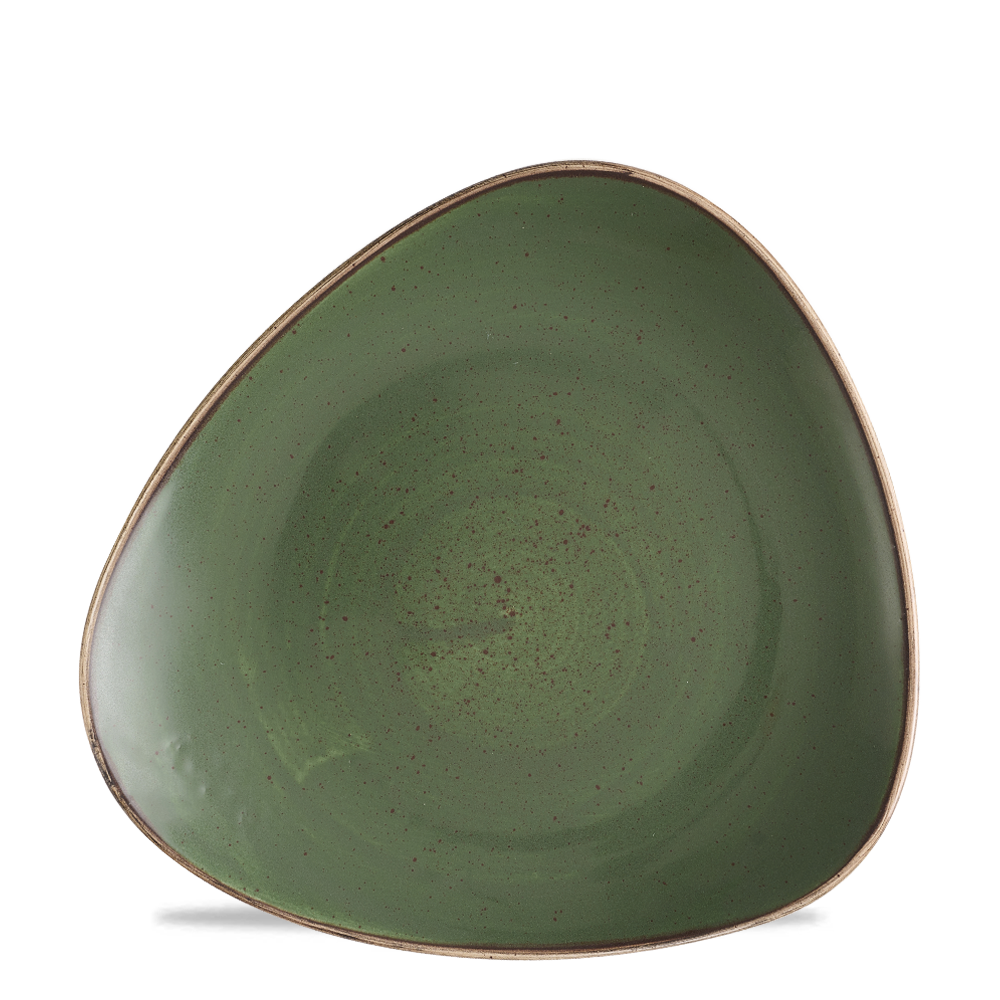 Stonecast Sorrel Green Lotus Plate 9" Box 12