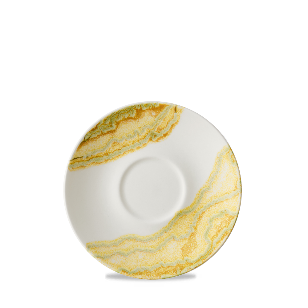 Tide Gold Cappuccino Saucer 6.25" Box 12