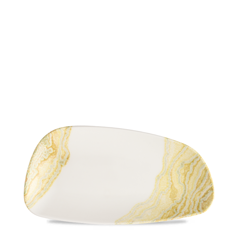 Tide Gold Chefs Geo Plate 11 3/4X6 1/8" Box 12