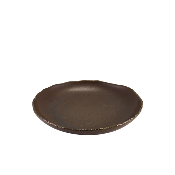 Roko Porcelain Cinder Black Coupe Bowl 28cm