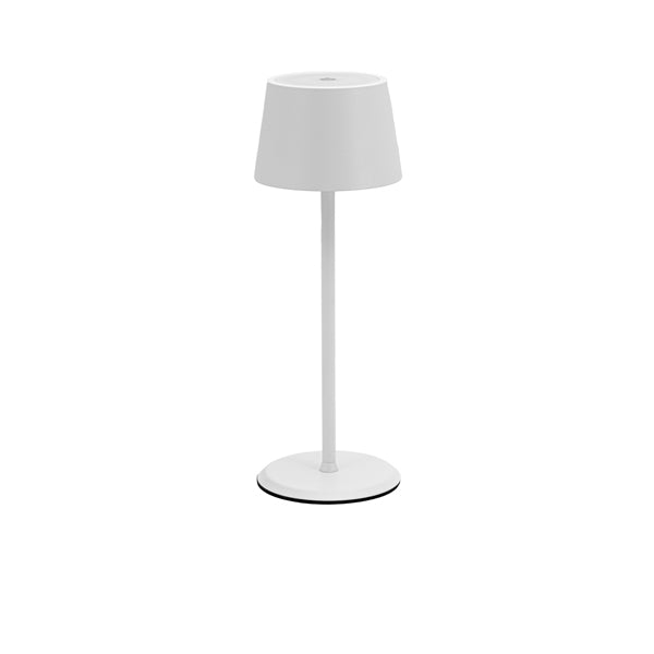 Monte Carlo LED Cordless Table Lamp White 22cm