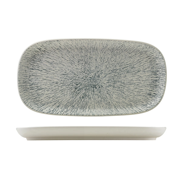 Sereno Porcelain Strato Rectangular Platter 35 x 18cm per case of 3