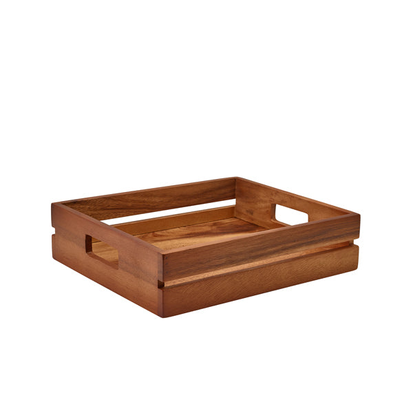 GenWare Acacia Wood Low Box/ Riser GN 1/3