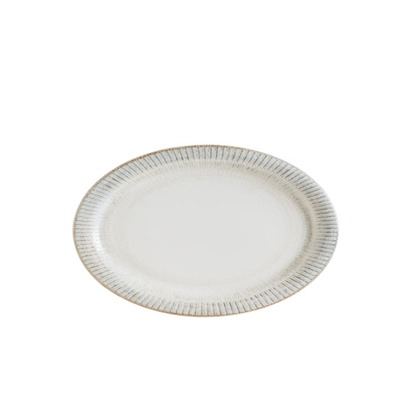 Galata Albus Oval Plate 28cm per case of 12