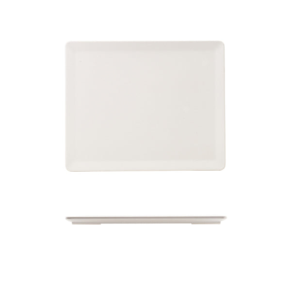 GenWare Melamine White Tableau Platter GN 1/2