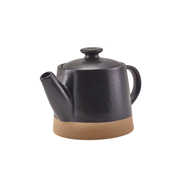 GenWare Kava Black Stoneware Teapot 48cl/ 16.8oz Per Case of 6