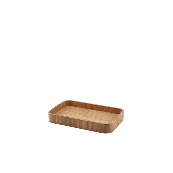 GenWare Light Wood Veneer Tray 23 x 13.8cm Per Case of 1