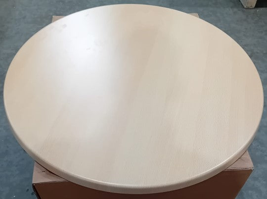 800mm Round Maple Werzalit Table Top