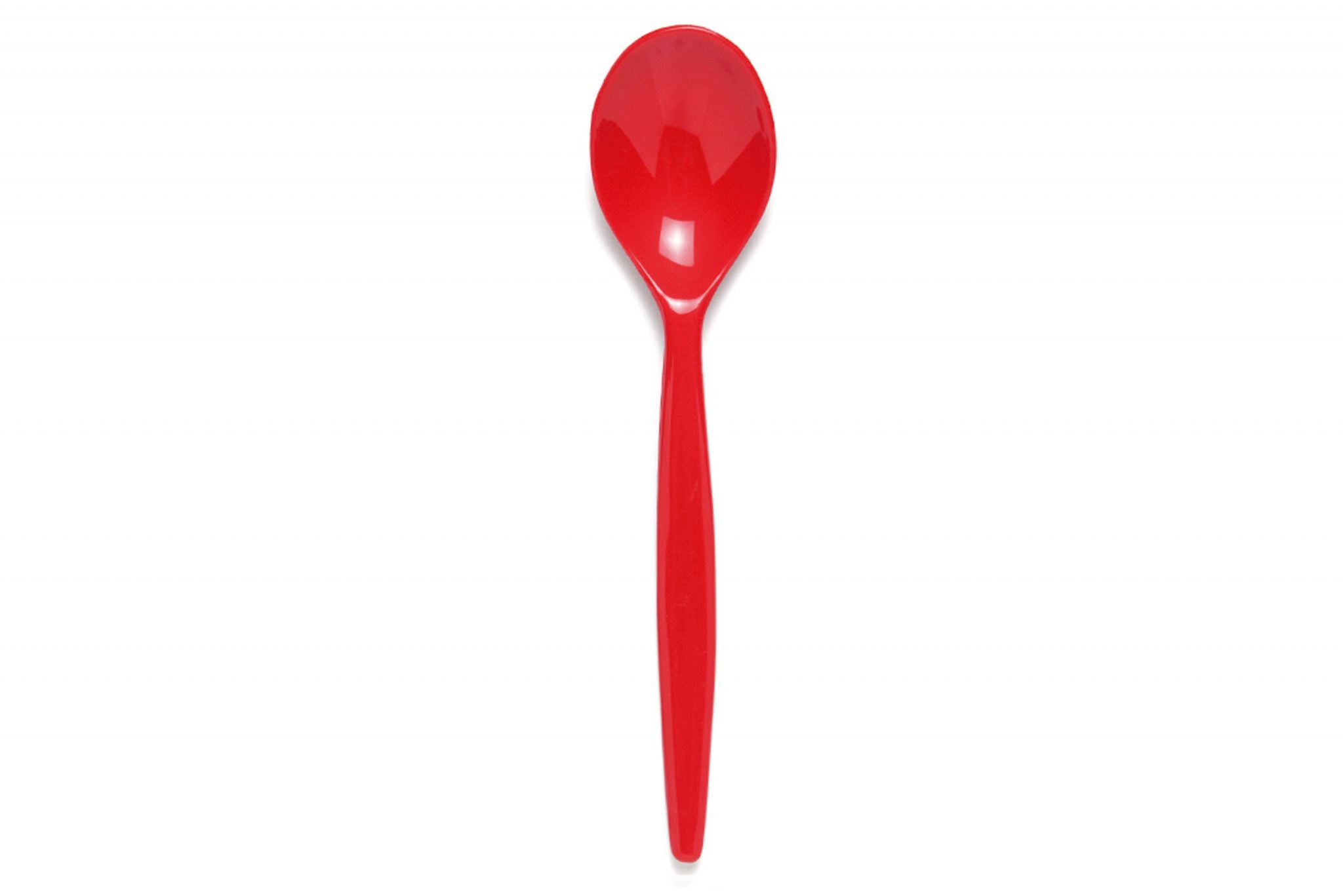Standard Red Dessert Spoon – Reusable Cutlery