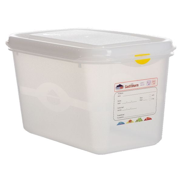 GN Storage Container 1/4 150mm Deep 4.3L pack of 6