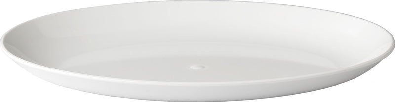 White Oval Plate – 24cm x 17cm