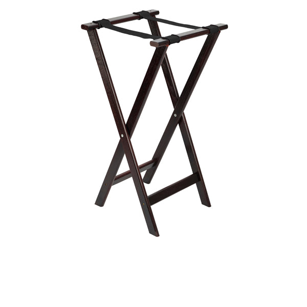 Mahogany Tray Stand 33"/ 840mm High 16.5"/ 420mm Wide pack of 1