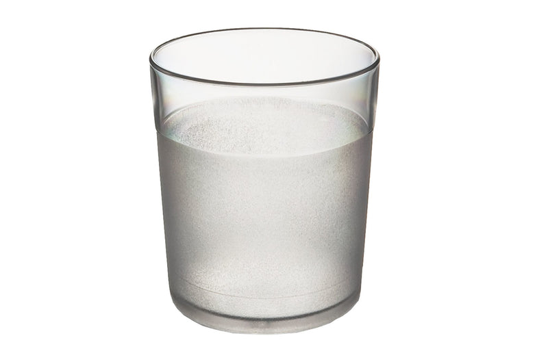 Clear 350ml Frosted Tumbler – Polycarbonate