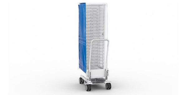 Finishing System for banquets, mobile (120) plate rack, thermocover, for type 20-2/1