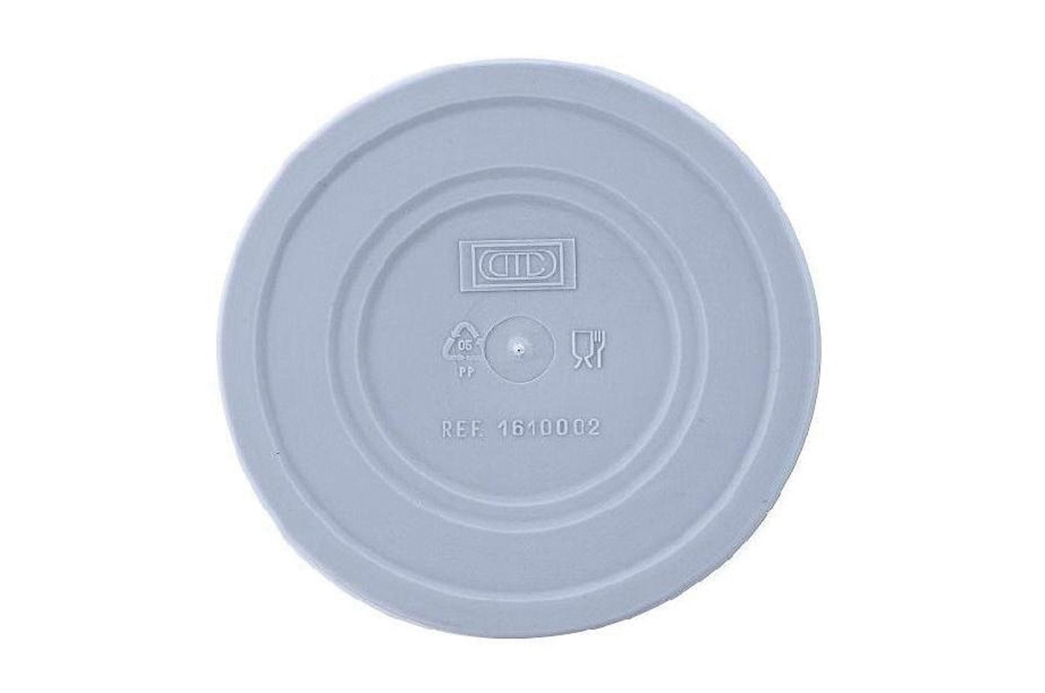Grey Hermetic Lid for 450ml Round Bowl