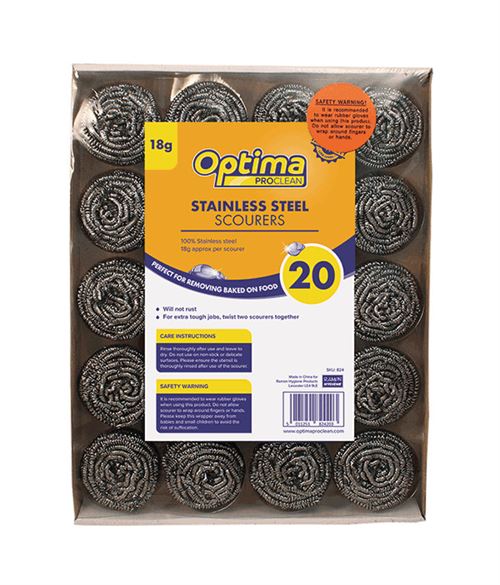 Ramon Stainless Steel Scourers 18g Per 20