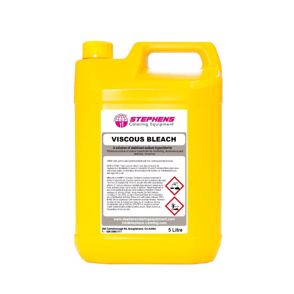 Bleach Thickened Per 4x5L - For Toilets and General Use
