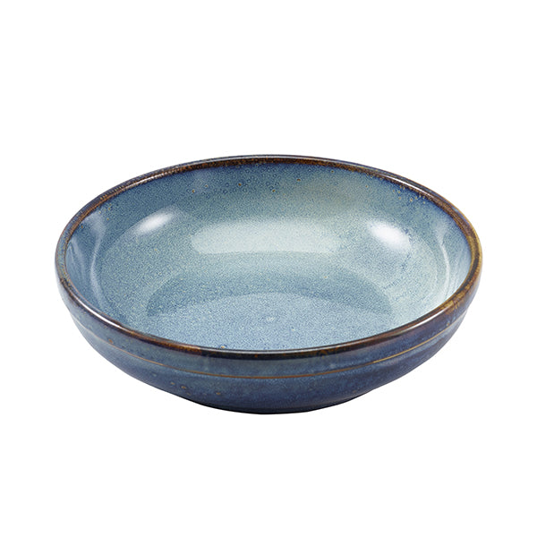 Terra Porcelain Aqua Blue Coupe Bowl 23cm (Box of 6)