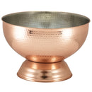 Hammered Copper Champagne Bowl 36cm pack of 1