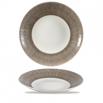 Bamboo Spinwash Dusk Deep Coupe Plate 10 5/8" Box 12