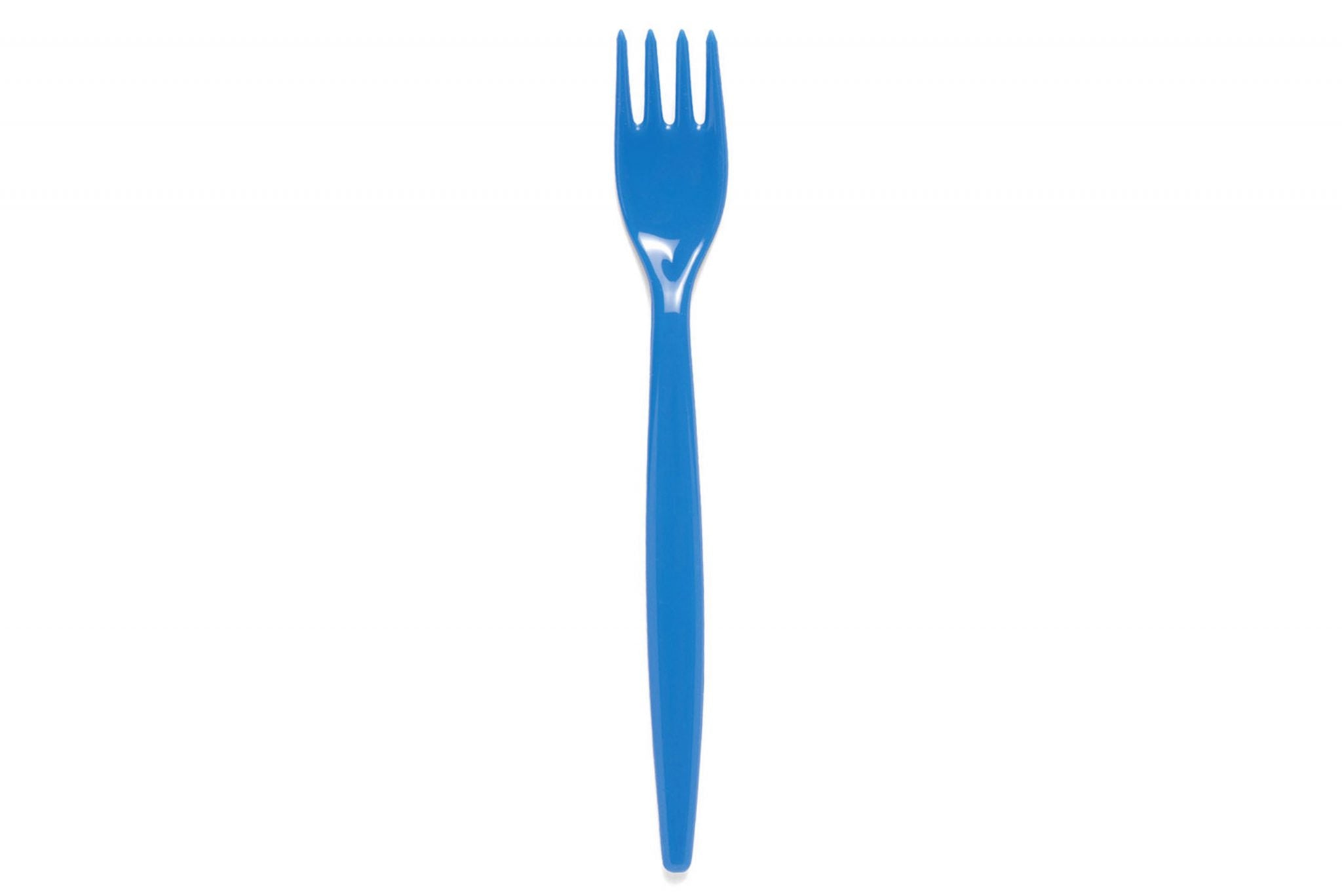 Antibacterial Med Blue Standard Fork – Reusable Cutlery
