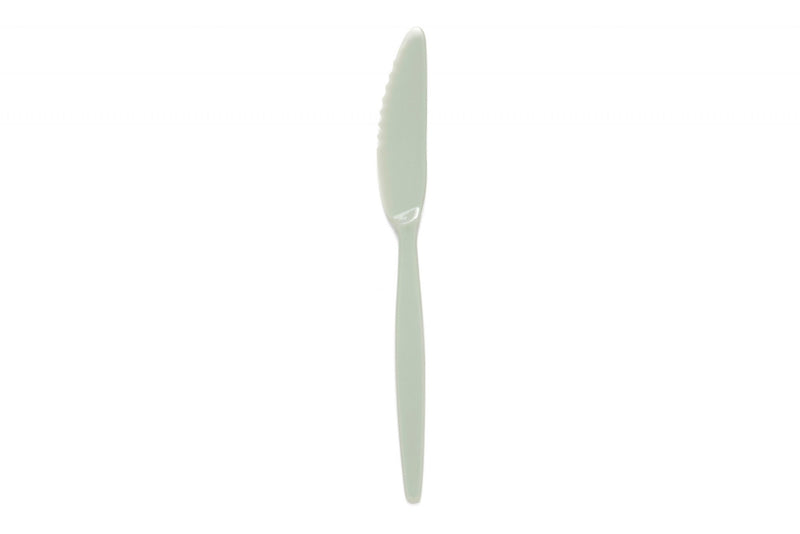 Antibacterial Grey Green Standard Knife – Reusable Cutlery