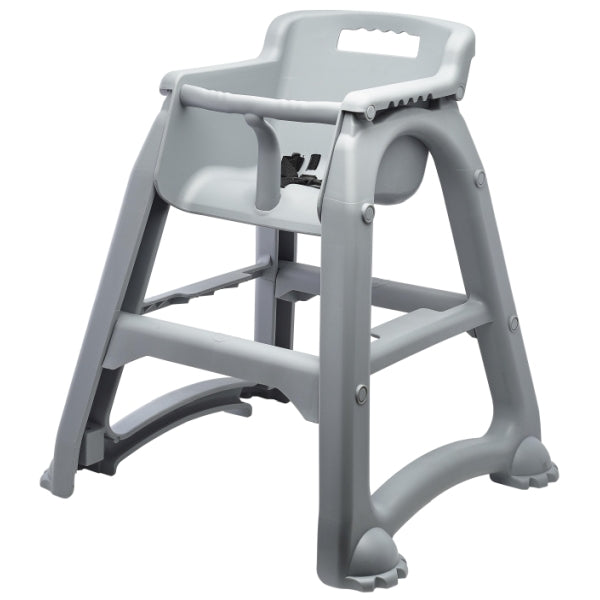 Stephens Grey PP Stackable High Chair