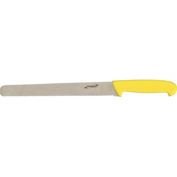 Stephens 12'' Slicing Knife Yellow (Serrated)