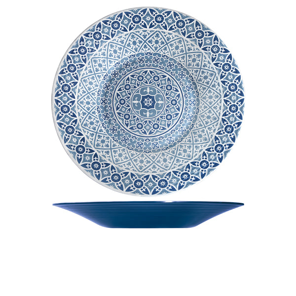 Blue Marrakesh Melamine Bowl 48 x 6cm pack of 1