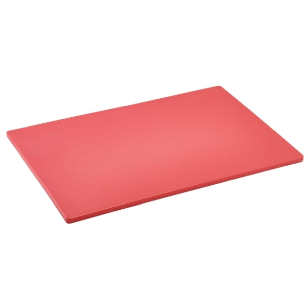 Stephens Red Low Density Chopping Board 18 x 12 x 0.5"