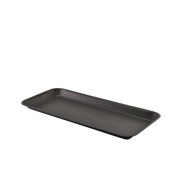 GenWare Black Vintage Steel Tray 36 x 16.5cm Box of 1