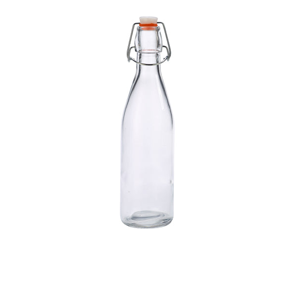 Genware Glass Swing Bottle 0.5L/ 17.5oz pack of 12