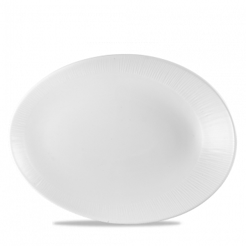 Bamboo Oval Plate 13 1/2" Box 12