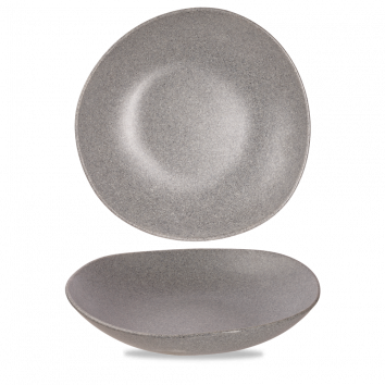 Plastic Trace Granite Melamine Bowl 15" Box 2