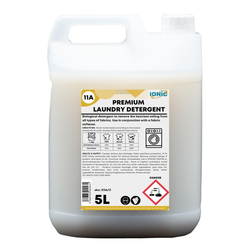 11A Premium Laundry Detergent 4x5L