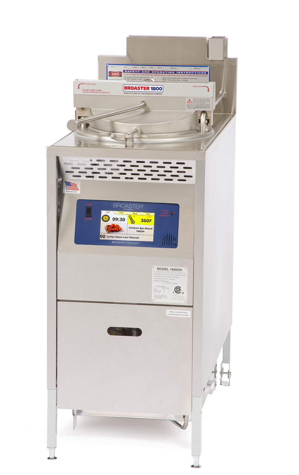 Broaster Pressure Fryer 1800 Stephens Catering Equipment Ltd