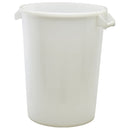 White Polyethylene Bin 100L pack of 1