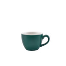 GenWare Porcelain Matt Teal Bowl Shaped Cup 9cl/ 3oz Per Case of 6