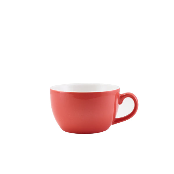 GenWare Porcelain Coral Bowl Shaped Cup 25cl/ 8.75oz Per Case of 6