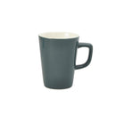 Genware Porcelain Grey Latte Mug 34cl/ 12oz pack of 6
