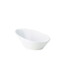 Genware Porcelain Oval Sloping Bowl 16cm/ 6.25" pack of 6