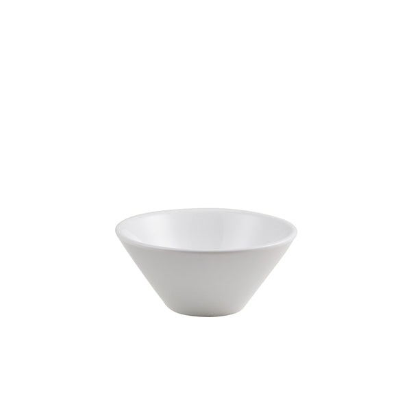 Genware Porcelain Low Conical Bowl 13.5cm/ 5.25" pack of 6