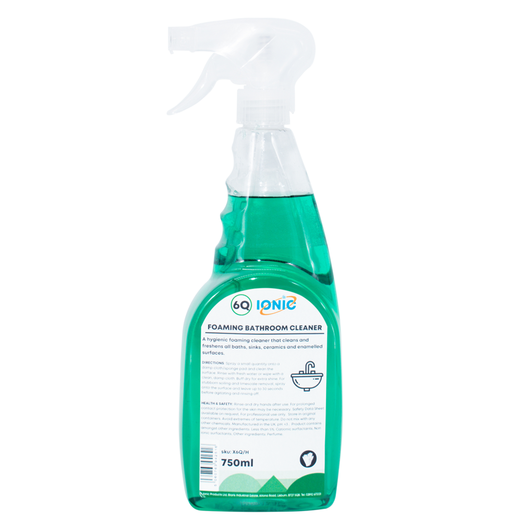 Foaming Bathroom Cleaner 6x750ml 6Q