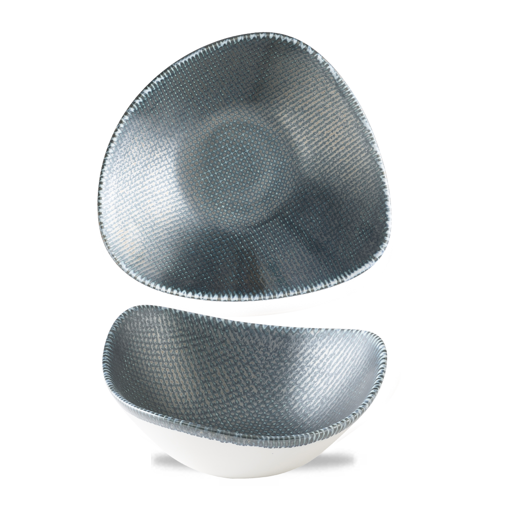 Astro Metallic Blue Lotus Bowl 9" Box 12