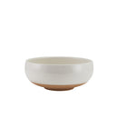 GenWare Kava White Stoneware Belly Bowl 14.5cm Per Case of 6