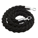 Barrier Rope Black - Use W/ Code BP-RPE pack of 1