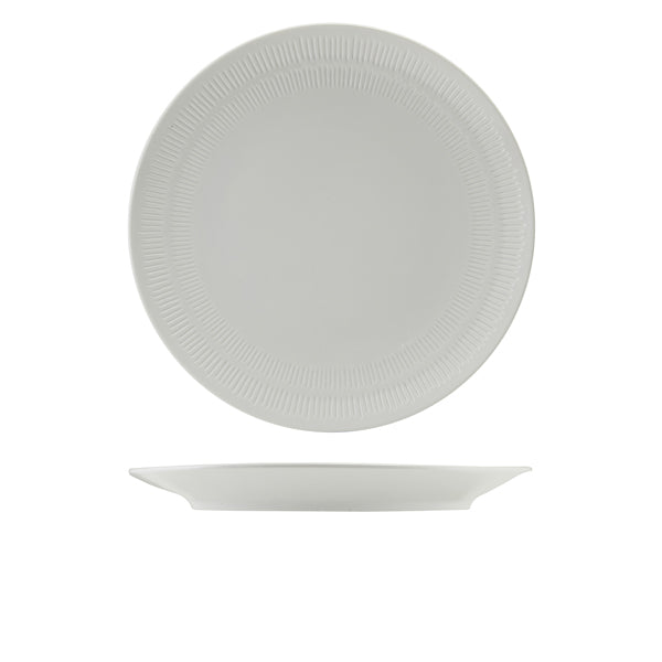 Incise Porcelain Solara Coupe Plate 28cm Per Case of 4