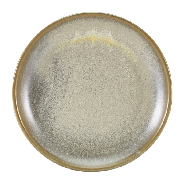 Terra Porcelain Matt Grey Coupe Plate 19cm pack of 6