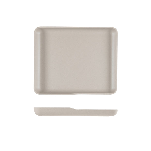 Sand Brown Copenhagen Melamine GN 1/2 Platter 32.5 x 26.5 x 3.5cm Per Case of 1